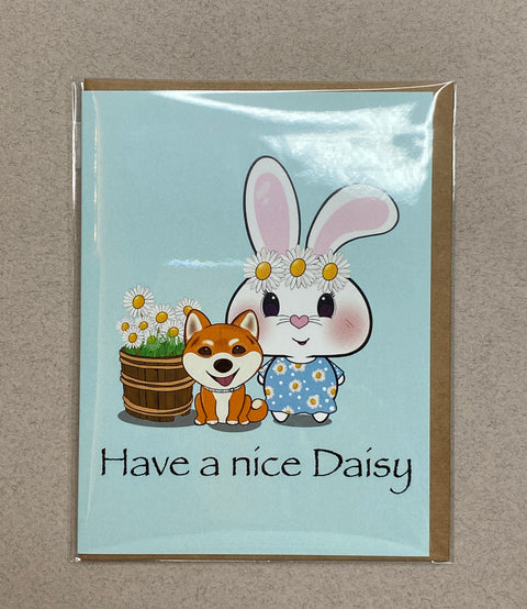Have a nice Daisy Greeting Card.