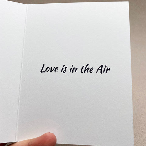 Bon-E Love is in the Air Greeting Card