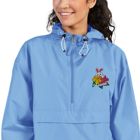 Hawaii Embroidered Champion Packable Jacket