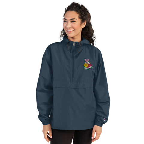 Hawaii Embroidered Champion Packable Jacket