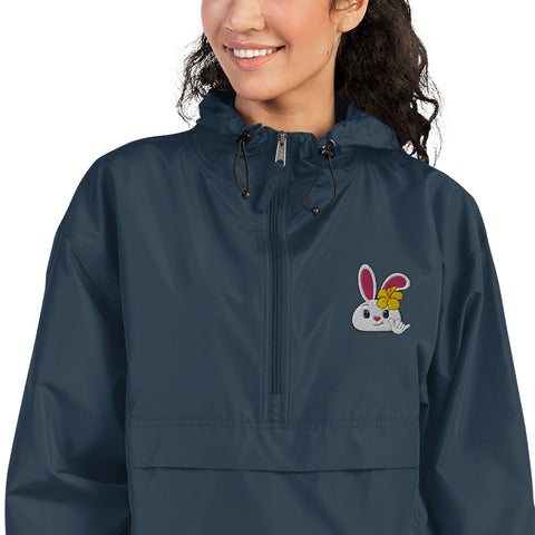 Bon-E Bunny Shaka Embroidered Champion Packable Jacket
