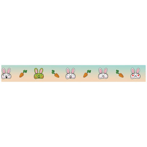 Bunny Head Emoji Washi Tape