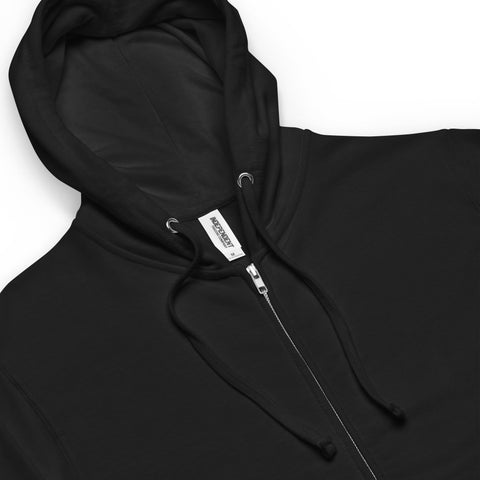 Ozzy Wave Unisex fleece zip up hoodie