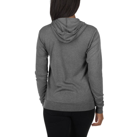 Aloha Unisex zip hoodie (Design in Front Only)