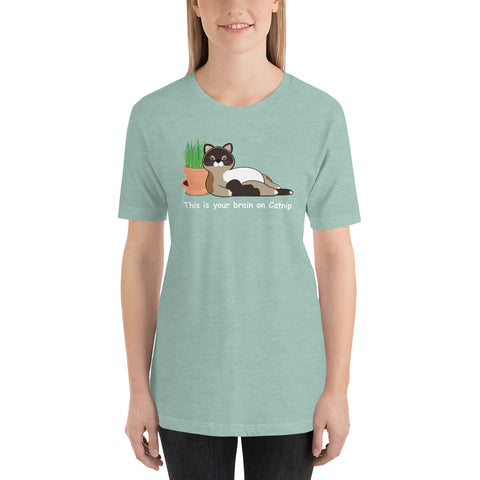 Maya Brain on Catnip Unisex t-shirt