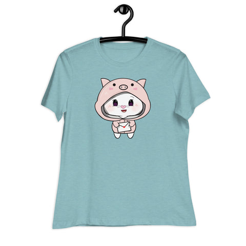 Bon-E Pig Chums Women's Relaxed T-Shirt