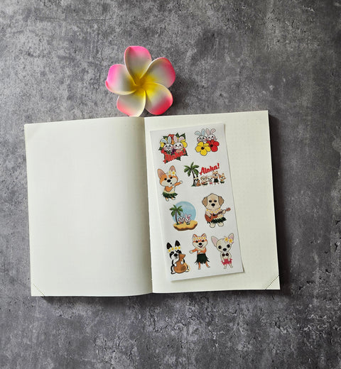 Aloha Critters Sticker Sheet
