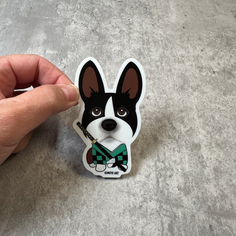 Duke Samurai Vinyl Sticker