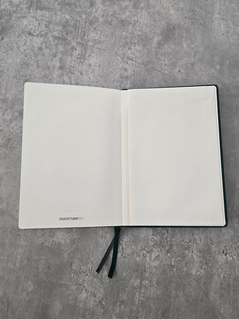 Gold Foil Panda Debossed A5 Leuchtturm1917 Hardcover Notebook