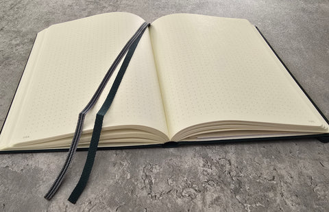 Gold Foil Panda Debossed A5 Leuchtturm1917 Hardcover Notebook