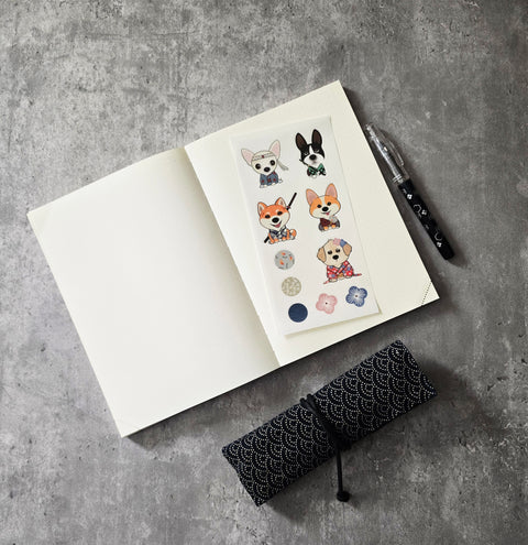 Kimono Critters Sticker Sheet (2 Sheets)