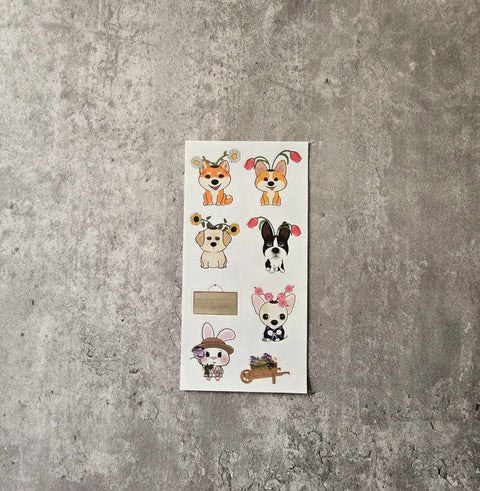 Spring Critters Sticker Sheet (2 Sheets)
