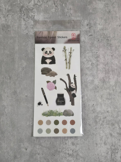 Bamboo Forest Sticker Sheet