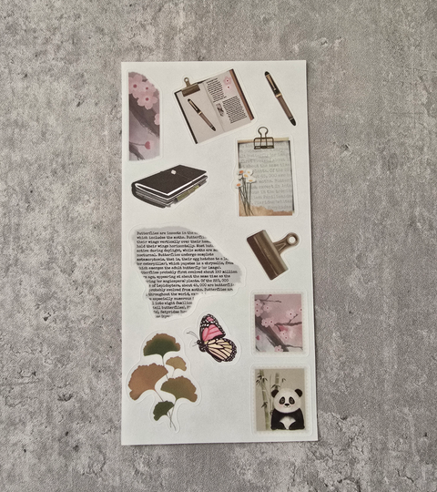 Time and Memory Sticker Sheet