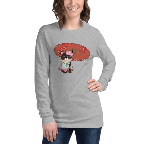 Maya Kimono Unisex Long Sleeve Tee