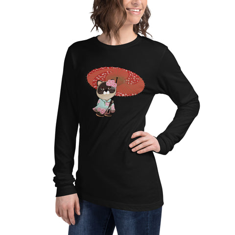 Maya Kimono Unisex Long Sleeve Tee