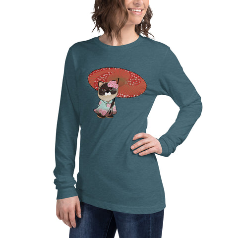 Maya Kimono Unisex Long Sleeve Tee