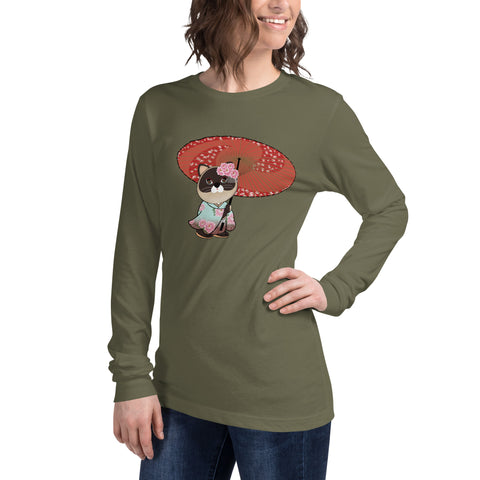 Maya Kimono Unisex Long Sleeve Tee