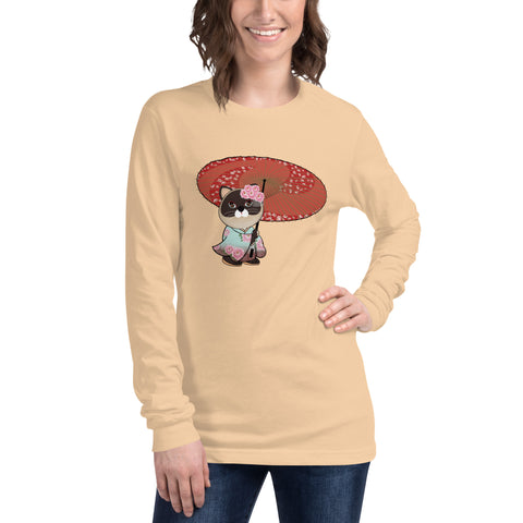 Maya Kimono Unisex Long Sleeve Tee