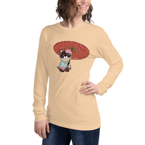 Maya Kimono Unisex Long Sleeve Tee