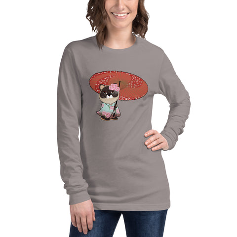 Maya Kimono Unisex Long Sleeve Tee