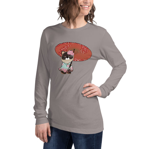 Maya Kimono Unisex Long Sleeve Tee