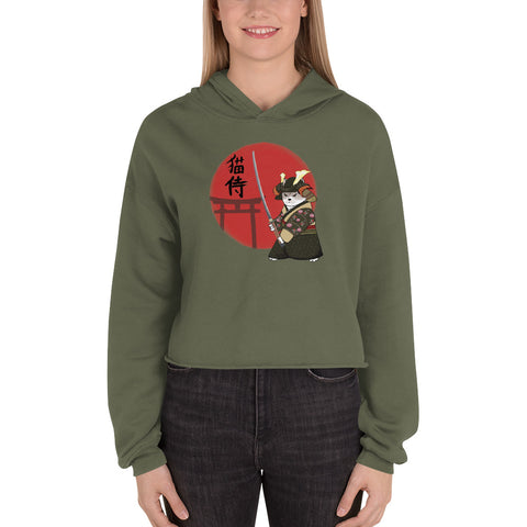 Ozzy Samurai Crop Hoodie