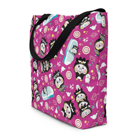 Ben-E Maru All-Over Print Large Tote Bag