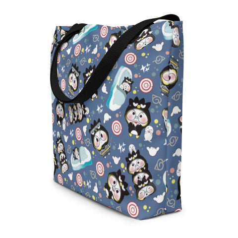 Ben-E Maru All-Over Print Large Tote Bag