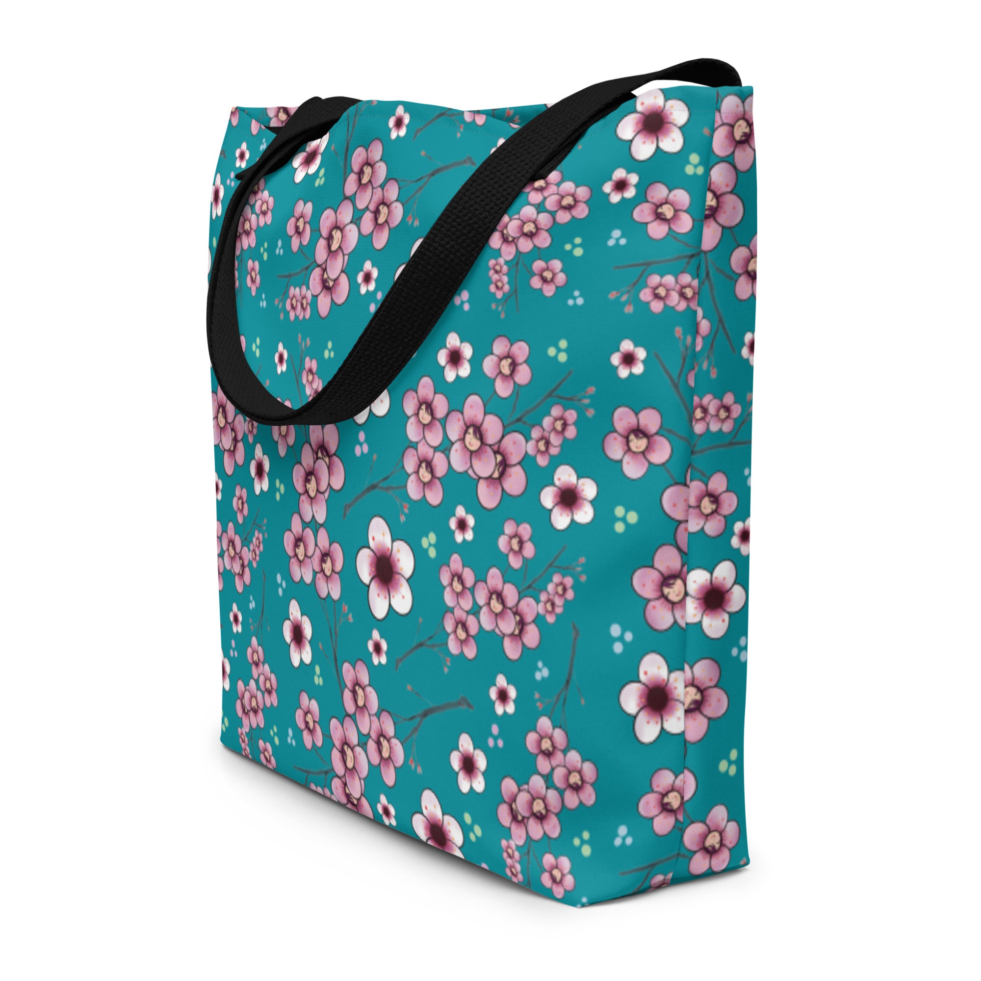 All over discount print tote bag