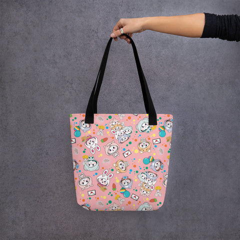 Ben-E & Bon-E Chums All-Over Print Tote bag