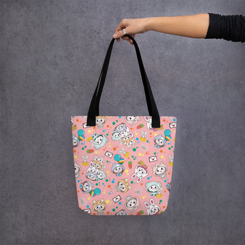 Ben-E & Bon-E Chums All-Over Print Tote bag