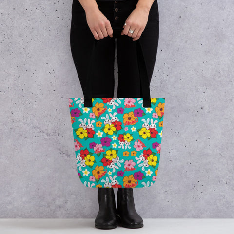 Aloha All-Over Print Tote bag