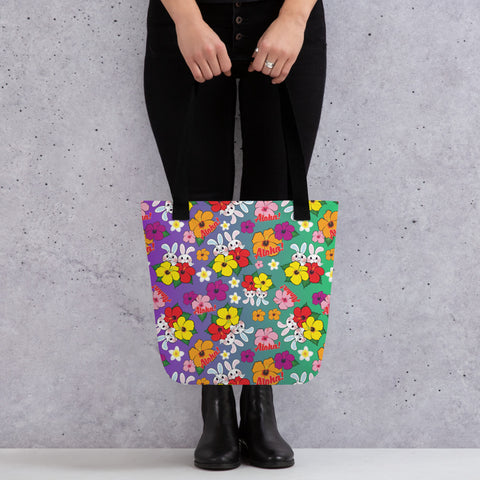 Aloha All-Over Print Tote bag