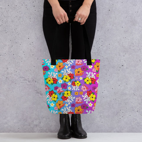 Aloha All-Over Print Tote bag