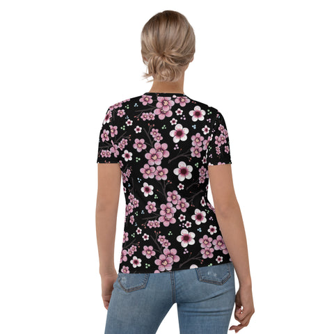 Sakura Print Women's T-shirt