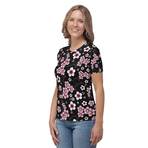 Sakura Print Women's T-shirt