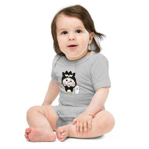 Ben-E Maru Sticking Tongue Baby short sleeve one piece