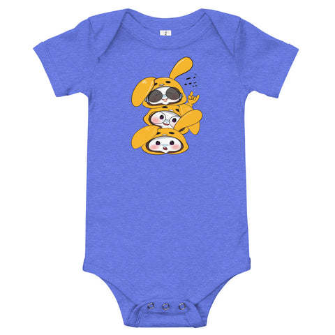 Ben-E Tama Stack Baby short sleeve one piece