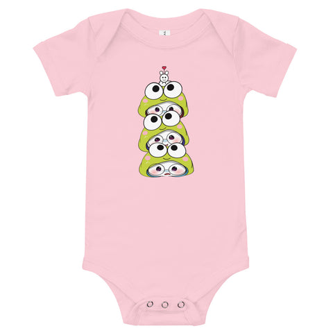 Ben-E Frog Stack Baby short sleeve one piece