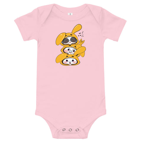 Ben-E Tama Stack Baby short sleeve one piece