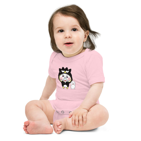 Ben-E Maru Sticking Tongue Baby short sleeve one piece
