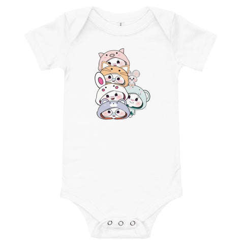 Ben-E & Bon-E Chums Baby short sleeve one piece