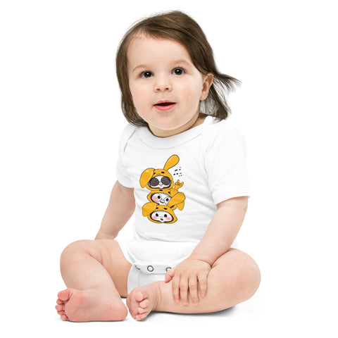 Ben-E Tama Stack Baby short sleeve one piece