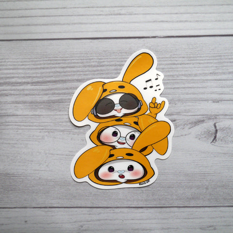 Ben-E Tama Stack Vinyl Sticker.