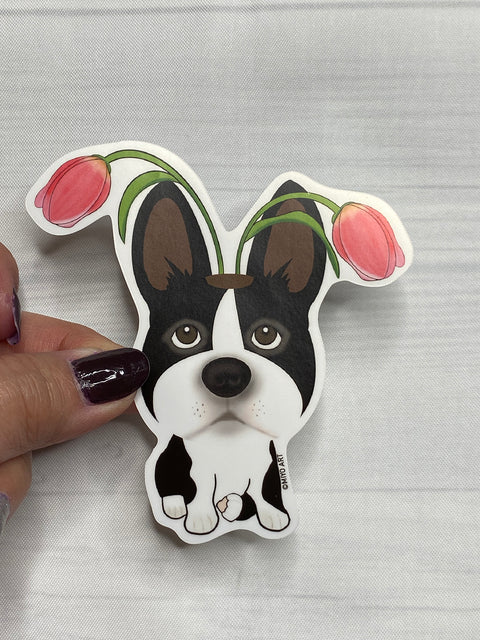 Dogs of Spring Vinyl Sticker Set of 5