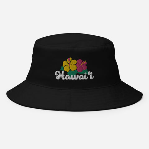 Hawaii Bucket Hat (Embroidered)