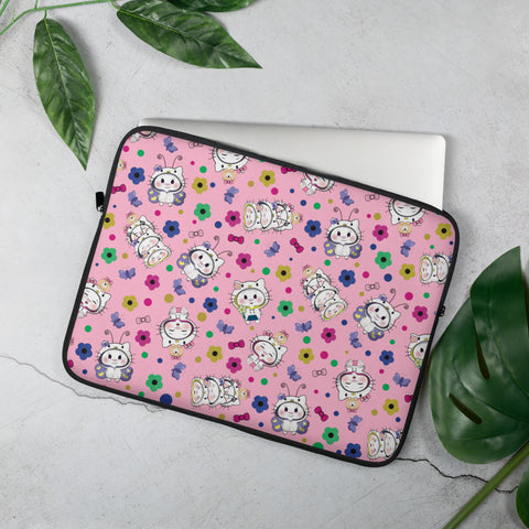 Bon-E Kitty Laptop Sleeve