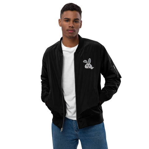 Ben-E Bunny Shaka (Embroidered) Premium recycled bomber jacket