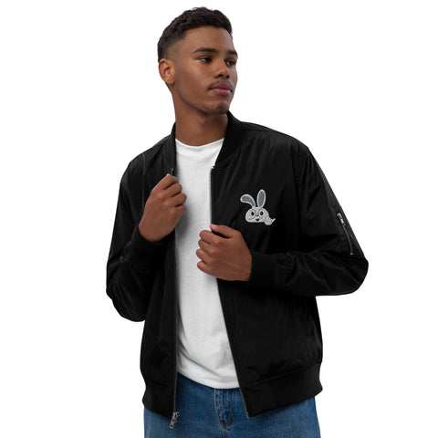 Ben-E Bunny Shaka (Embroidered) Premium recycled bomber jacket